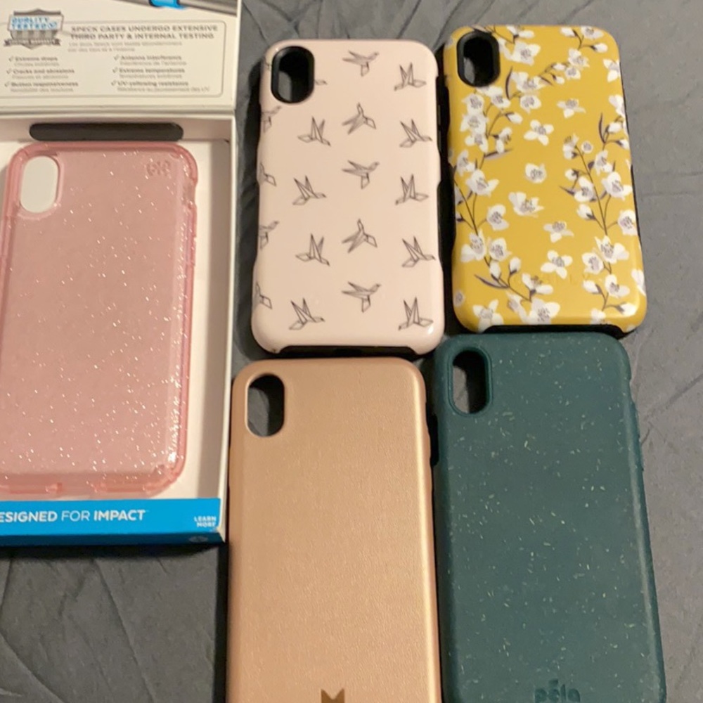 5 iPhone x xs phone cases.